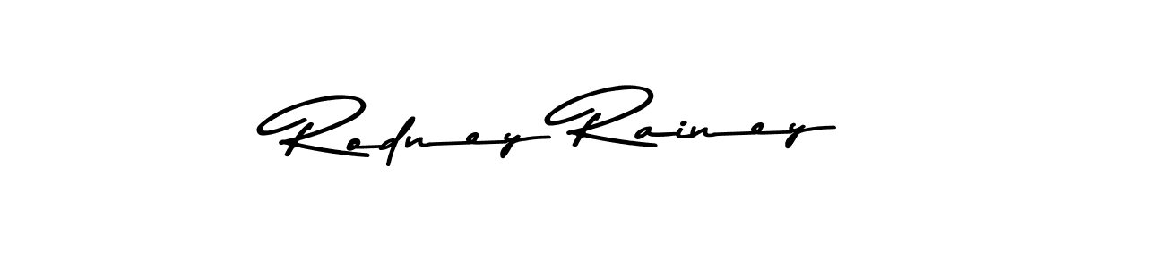 Create a beautiful signature design for name Rodney Rainey. With this signature (Asem Kandis PERSONAL USE) fonts, you can make a handwritten signature for free. Rodney Rainey signature style 9 images and pictures png