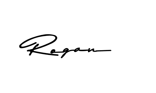 Use a signature maker to create a handwritten signature online. With this signature software, you can design (Asem Kandis PERSONAL USE) your own signature for name Rogan. Rogan signature style 9 images and pictures png