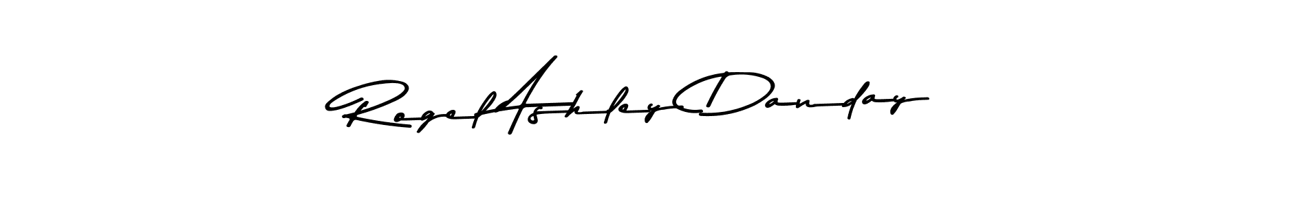 Also You can easily find your signature by using the search form. We will create Rogel Ashley Danday name handwritten signature images for you free of cost using Asem Kandis PERSONAL USE sign style. Rogel Ashley Danday signature style 9 images and pictures png