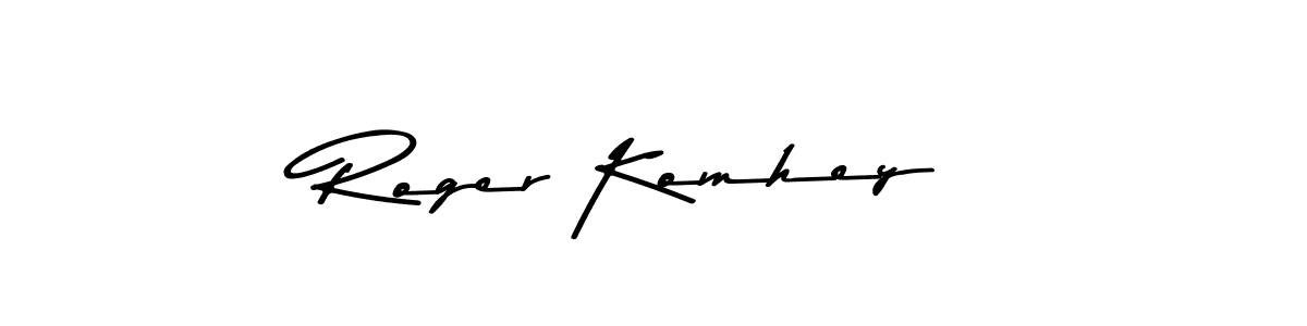 It looks lik you need a new signature style for name Roger Komhey. Design unique handwritten (Asem Kandis PERSONAL USE) signature with our free signature maker in just a few clicks. Roger Komhey signature style 9 images and pictures png