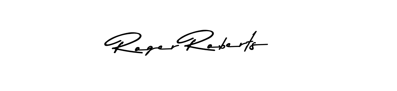 Design your own signature with our free online signature maker. With this signature software, you can create a handwritten (Asem Kandis PERSONAL USE) signature for name Roger Roberts. Roger Roberts signature style 9 images and pictures png