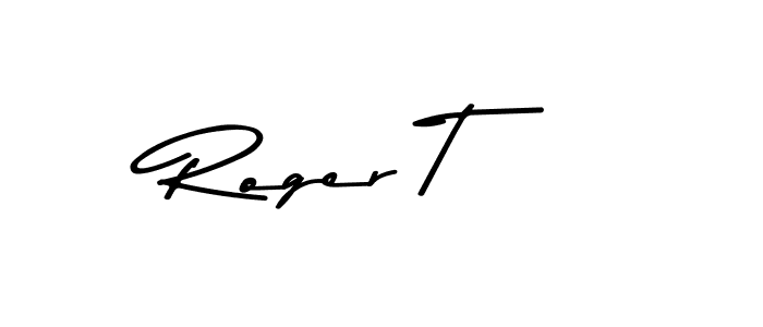 Similarly Asem Kandis PERSONAL USE is the best handwritten signature design. Signature creator online .You can use it as an online autograph creator for name Roger T. Roger T signature style 9 images and pictures png
