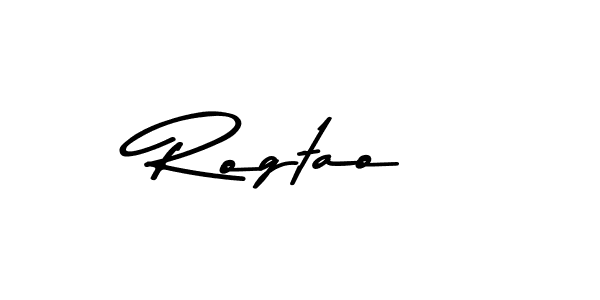 Use a signature maker to create a handwritten signature online. With this signature software, you can design (Asem Kandis PERSONAL USE) your own signature for name Rogtao. Rogtao signature style 9 images and pictures png