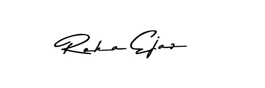 Use a signature maker to create a handwritten signature online. With this signature software, you can design (Asem Kandis PERSONAL USE) your own signature for name Roha Ejaz. Roha Ejaz signature style 9 images and pictures png
