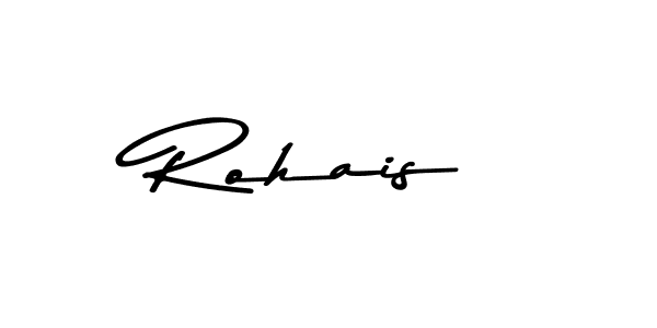 Design your own signature with our free online signature maker. With this signature software, you can create a handwritten (Asem Kandis PERSONAL USE) signature for name Rohais. Rohais signature style 9 images and pictures png
