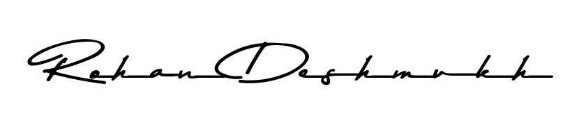 Achieve flawless digital penmanship with Rohan Deshmukh name in Asem Kandis PERSONAL USE font. The perfect tool for creating online signatures. Rohan Deshmukh signature style 9 images and pictures png