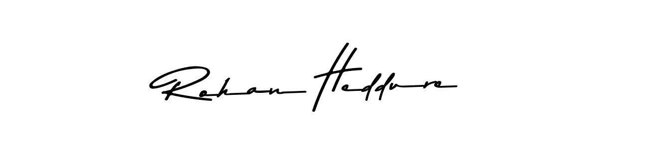 Use a signature maker to create a handwritten signature online. With this signature software, you can design (Asem Kandis PERSONAL USE) your own signature for name Rohan Heddure. Rohan Heddure signature style 9 images and pictures png