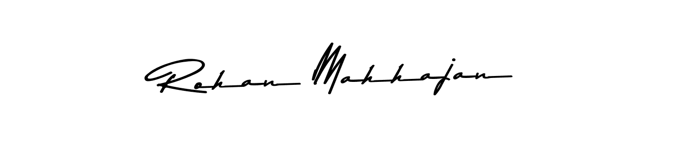 Asem Kandis PERSONAL USE is a professional signature style that is perfect for those who want to add a touch of class to their signature. It is also a great choice for those who want to make their signature more unique. Get Rohan Mahhajan name to fancy signature for free. Rohan Mahhajan signature style 9 images and pictures png