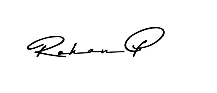 How to Draw Rohan P signature style? Asem Kandis PERSONAL USE is a latest design signature styles for name Rohan P. Rohan P signature style 9 images and pictures png