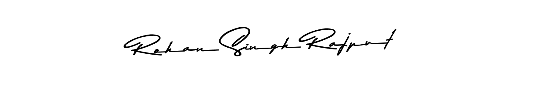 Create a beautiful signature design for name Rohan Singh Rajput. With this signature (Asem Kandis PERSONAL USE) fonts, you can make a handwritten signature for free. Rohan Singh Rajput signature style 9 images and pictures png