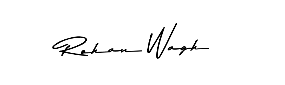 Make a beautiful signature design for name Rohan Wagh. With this signature (Asem Kandis PERSONAL USE) style, you can create a handwritten signature for free. Rohan Wagh signature style 9 images and pictures png