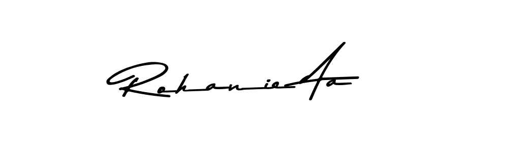 Once you've used our free online signature maker to create your best signature Asem Kandis PERSONAL USE style, it's time to enjoy all of the benefits that Rohanie Aa name signing documents. Rohanie Aa signature style 9 images and pictures png