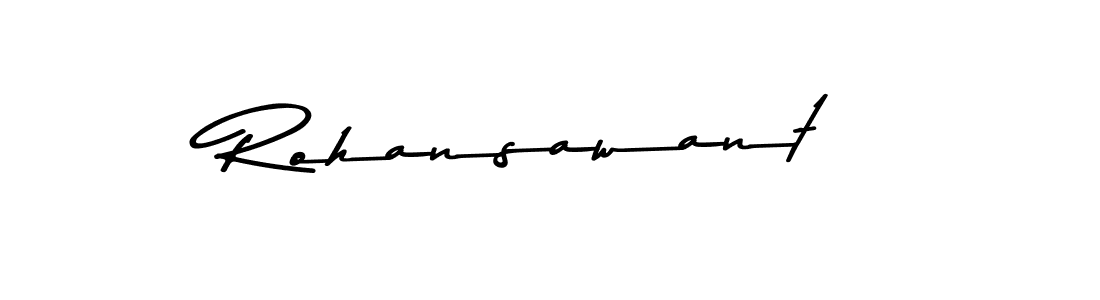 You should practise on your own different ways (Asem Kandis PERSONAL USE) to write your name (Rohansawant) in signature. don't let someone else do it for you. Rohansawant signature style 9 images and pictures png