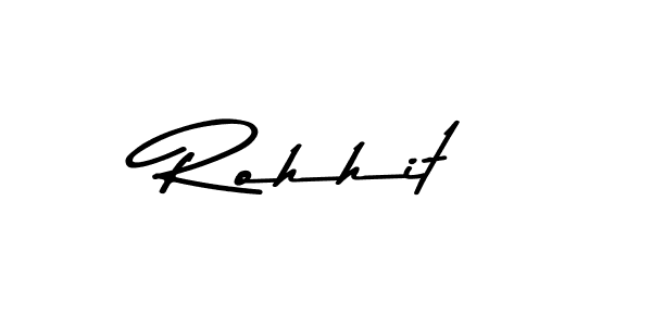 Use a signature maker to create a handwritten signature online. With this signature software, you can design (Asem Kandis PERSONAL USE) your own signature for name Rohhit. Rohhit signature style 9 images and pictures png
