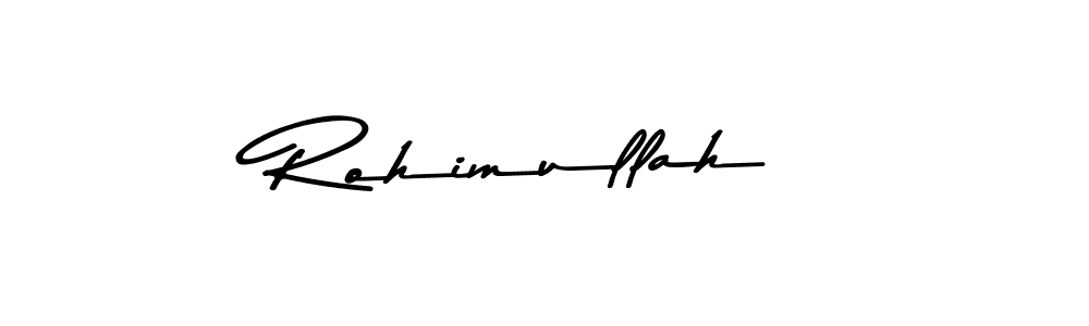 Also You can easily find your signature by using the search form. We will create Rohimullah name handwritten signature images for you free of cost using Asem Kandis PERSONAL USE sign style. Rohimullah signature style 9 images and pictures png