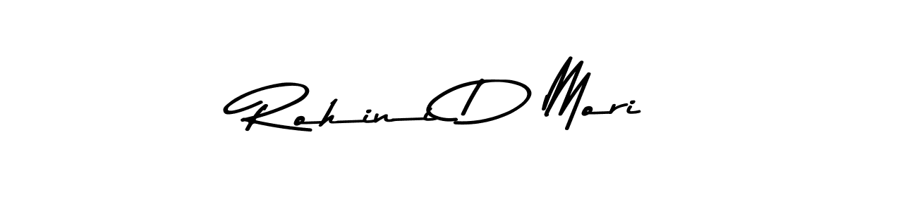 Make a beautiful signature design for name Rohini D Mori. Use this online signature maker to create a handwritten signature for free. Rohini D Mori signature style 9 images and pictures png