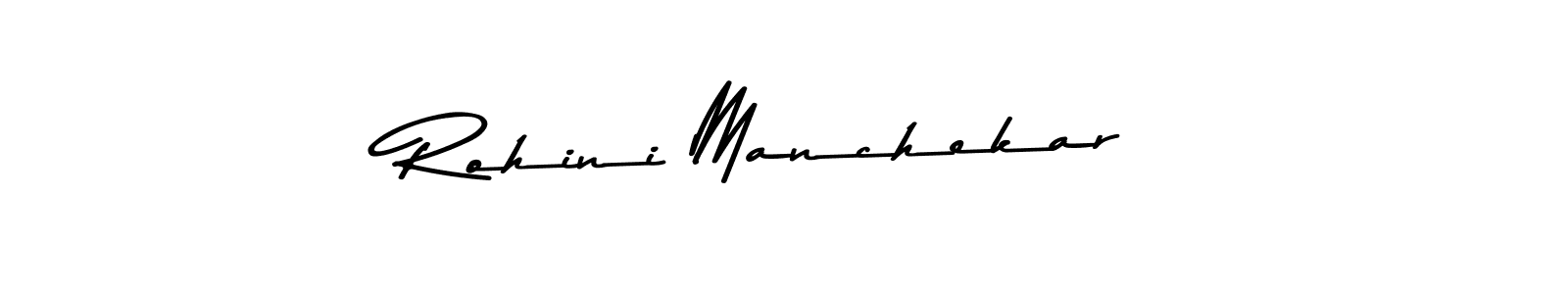 Make a beautiful signature design for name Rohini Manchekar. Use this online signature maker to create a handwritten signature for free. Rohini Manchekar signature style 9 images and pictures png