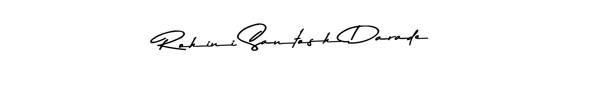 Also You can easily find your signature by using the search form. We will create Rohini Santosh Darade name handwritten signature images for you free of cost using Asem Kandis PERSONAL USE sign style. Rohini Santosh Darade signature style 9 images and pictures png