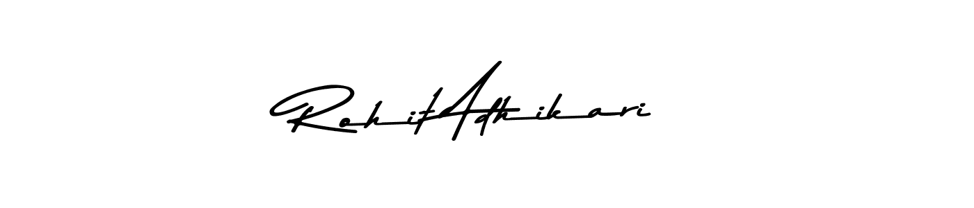 You can use this online signature creator to create a handwritten signature for the name Rohit Adhikari. This is the best online autograph maker. Rohit Adhikari signature style 9 images and pictures png