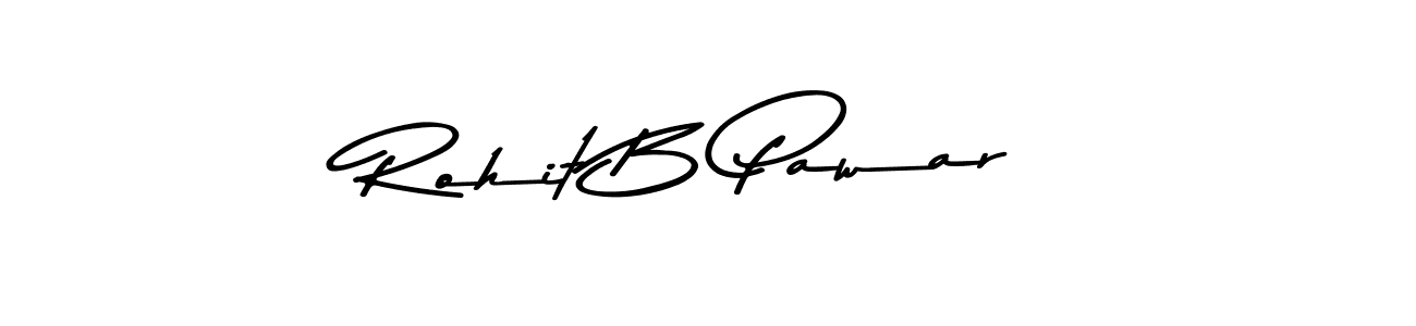 Design your own signature with our free online signature maker. With this signature software, you can create a handwritten (Asem Kandis PERSONAL USE) signature for name Rohit B Pawar. Rohit B Pawar signature style 9 images and pictures png