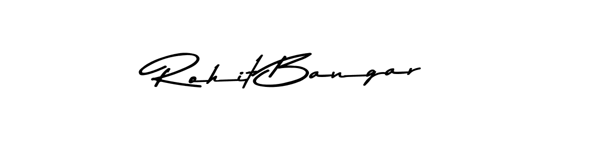 Make a short Rohit Bangar signature style. Manage your documents anywhere anytime using Asem Kandis PERSONAL USE. Create and add eSignatures, submit forms, share and send files easily. Rohit Bangar signature style 9 images and pictures png