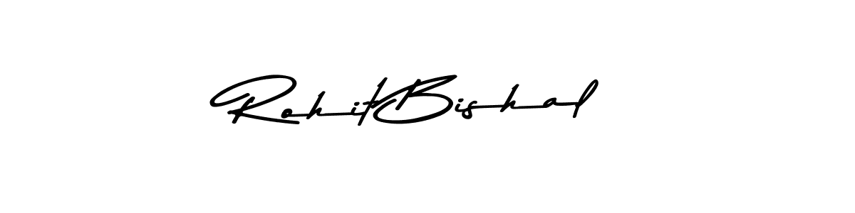 Also You can easily find your signature by using the search form. We will create Rohit Bishal name handwritten signature images for you free of cost using Asem Kandis PERSONAL USE sign style. Rohit Bishal signature style 9 images and pictures png