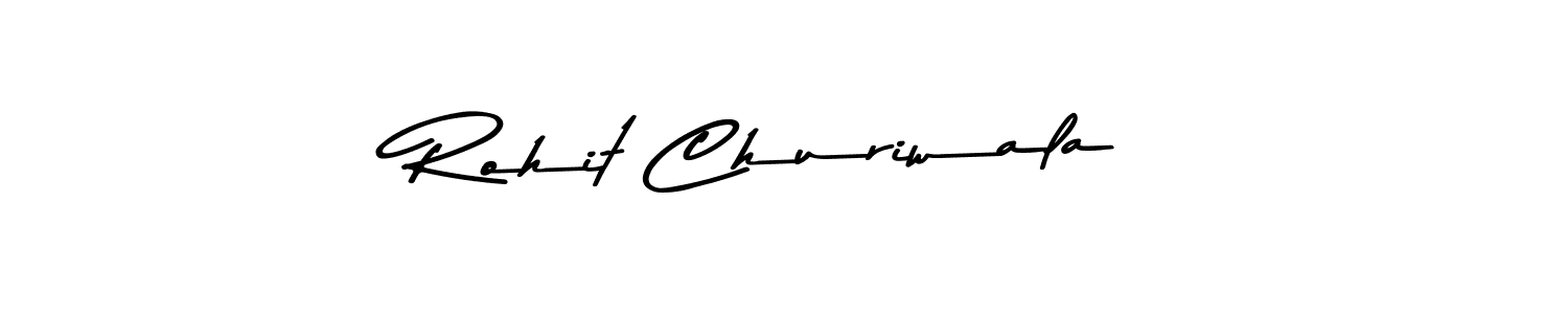 Design your own signature with our free online signature maker. With this signature software, you can create a handwritten (Asem Kandis PERSONAL USE) signature for name Rohit Churiwala. Rohit Churiwala signature style 9 images and pictures png