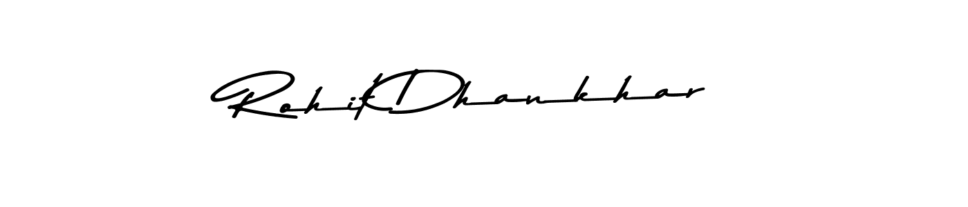 This is the best signature style for the Rohit Dhankhar name. Also you like these signature font (Asem Kandis PERSONAL USE). Mix name signature. Rohit Dhankhar signature style 9 images and pictures png