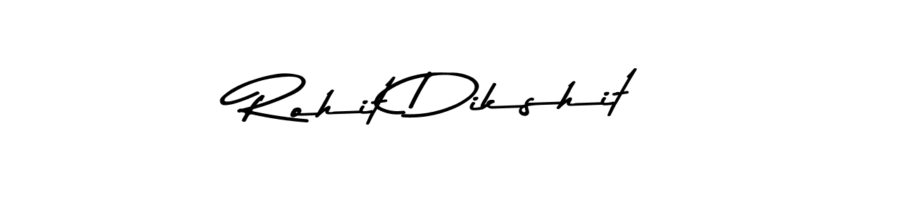 This is the best signature style for the Rohit Dikshit name. Also you like these signature font (Asem Kandis PERSONAL USE). Mix name signature. Rohit Dikshit signature style 9 images and pictures png