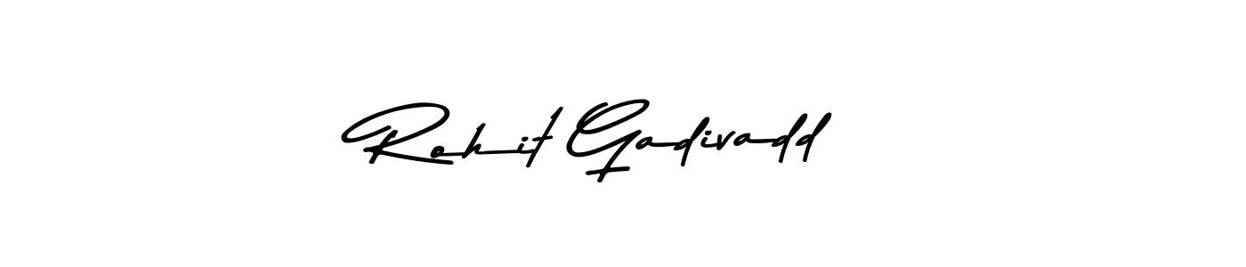 Make a beautiful signature design for name Rohit Gadivadd. Use this online signature maker to create a handwritten signature for free. Rohit Gadivadd signature style 9 images and pictures png