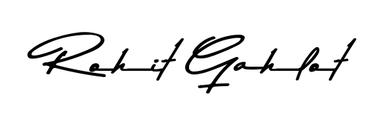 Create a beautiful signature design for name Rohit Gahlot. With this signature (Asem Kandis PERSONAL USE) fonts, you can make a handwritten signature for free. Rohit Gahlot signature style 9 images and pictures png