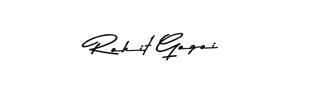 Create a beautiful signature design for name Rohit Gogoi. With this signature (Asem Kandis PERSONAL USE) fonts, you can make a handwritten signature for free. Rohit Gogoi signature style 9 images and pictures png