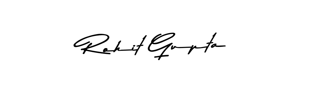 How to make Rohit Gupta name signature. Use Asem Kandis PERSONAL USE style for creating short signs online. This is the latest handwritten sign. Rohit Gupta signature style 9 images and pictures png