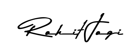 Achieve flawless digital penmanship with Rohit Jogi name in Asem Kandis PERSONAL USE font. The perfect tool for creating online signatures. Rohit Jogi signature style 9 images and pictures png