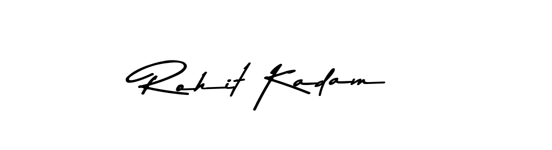 It looks lik you need a new signature style for name Rohit Kadam. Design unique handwritten (Asem Kandis PERSONAL USE) signature with our free signature maker in just a few clicks. Rohit Kadam signature style 9 images and pictures png