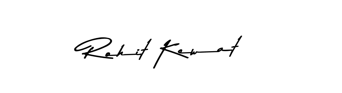 Design your own signature with our free online signature maker. With this signature software, you can create a handwritten (Asem Kandis PERSONAL USE) signature for name Rohit Kewat. Rohit Kewat signature style 9 images and pictures png