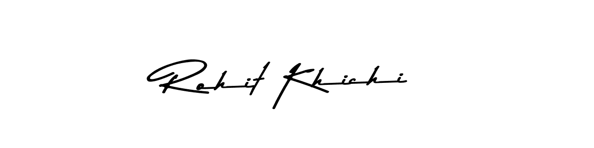 Here are the top 10 professional signature styles for the name Rohit Khichi. These are the best autograph styles you can use for your name. Rohit Khichi signature style 9 images and pictures png