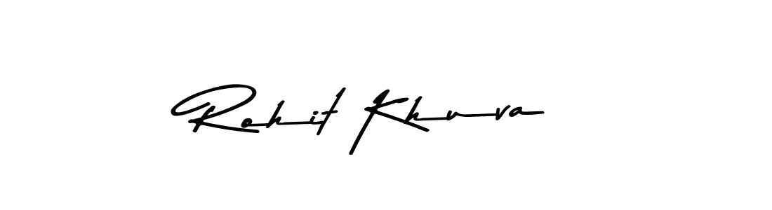 Also we have Rohit Khuva name is the best signature style. Create professional handwritten signature collection using Asem Kandis PERSONAL USE autograph style. Rohit Khuva signature style 9 images and pictures png