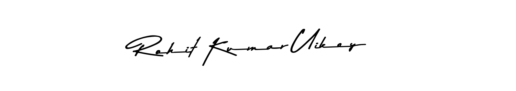 Create a beautiful signature design for name Rohit Kumar Uikey. With this signature (Asem Kandis PERSONAL USE) fonts, you can make a handwritten signature for free. Rohit Kumar Uikey signature style 9 images and pictures png