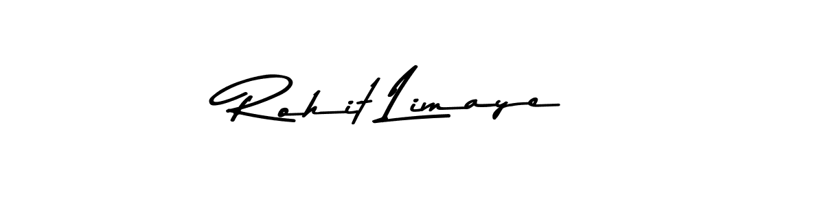 Use a signature maker to create a handwritten signature online. With this signature software, you can design (Asem Kandis PERSONAL USE) your own signature for name Rohit Limaye. Rohit Limaye signature style 9 images and pictures png