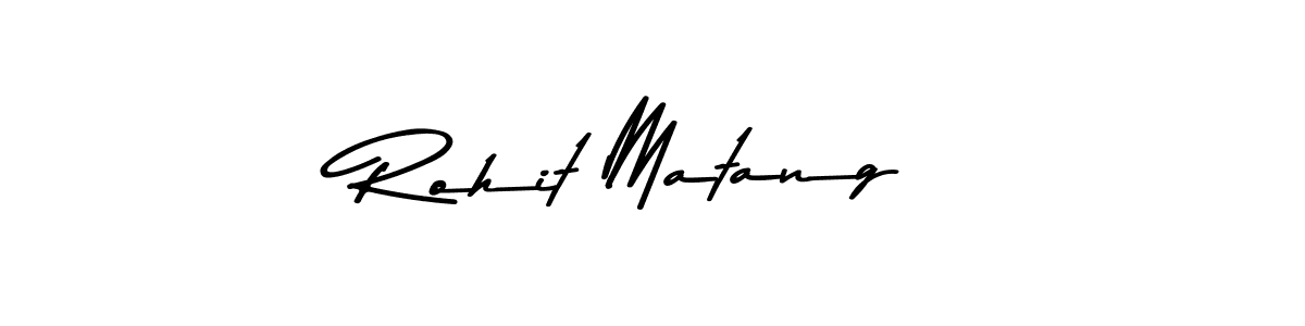 Rohit Matang stylish signature style. Best Handwritten Sign (Asem Kandis PERSONAL USE) for my name. Handwritten Signature Collection Ideas for my name Rohit Matang. Rohit Matang signature style 9 images and pictures png