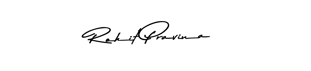 Create a beautiful signature design for name Rohit Pravina. With this signature (Asem Kandis PERSONAL USE) fonts, you can make a handwritten signature for free. Rohit Pravina signature style 9 images and pictures png