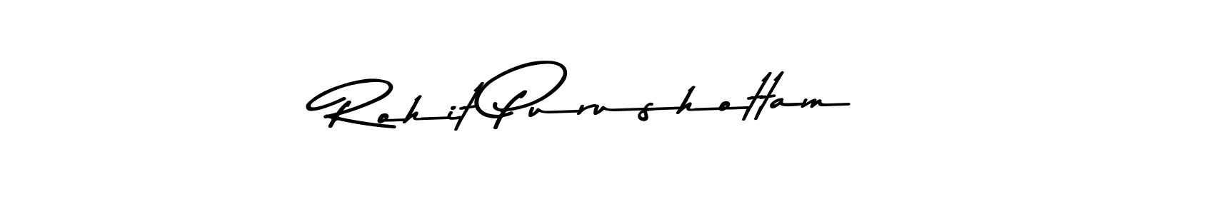 Similarly Asem Kandis PERSONAL USE is the best handwritten signature design. Signature creator online .You can use it as an online autograph creator for name Rohit Purushottam. Rohit Purushottam signature style 9 images and pictures png