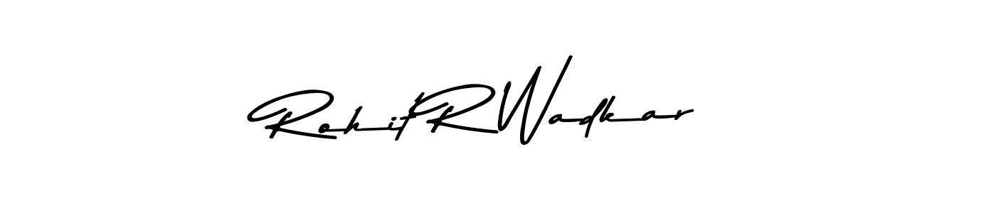 How to make Rohit R Wadkar signature? Asem Kandis PERSONAL USE is a professional autograph style. Create handwritten signature for Rohit R Wadkar name. Rohit R Wadkar signature style 9 images and pictures png