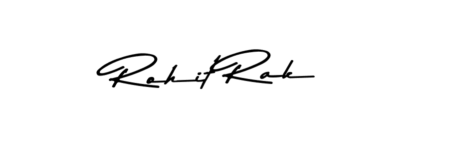 This is the best signature style for the Rohit Rak name. Also you like these signature font (Asem Kandis PERSONAL USE). Mix name signature. Rohit Rak signature style 9 images and pictures png