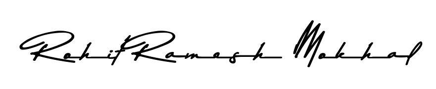 Personalize your online presence with Rohit Ramesh Mokhal signature rendered in elegant Asem Kandis PERSONAL USE font. Great for website footers and blogs. Rohit Ramesh Mokhal signature style 9 images and pictures png
