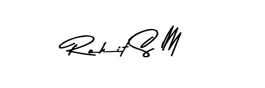 if you are searching for the best signature style for your name Rohit S M. so please give up your signature search. here we have designed multiple signature styles  using Asem Kandis PERSONAL USE. Rohit S M signature style 9 images and pictures png