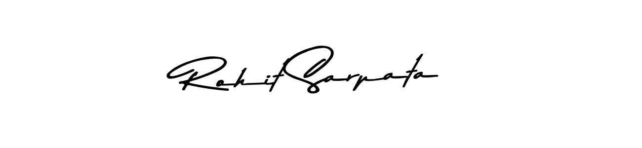 Design your own signature with our free online signature maker. With this signature software, you can create a handwritten (Asem Kandis PERSONAL USE) signature for name Rohit Sarpata. Rohit Sarpata signature style 9 images and pictures png