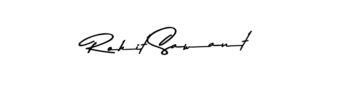 Use a signature maker to create a handwritten signature online. With this signature software, you can design (Asem Kandis PERSONAL USE) your own signature for name Rohit Sawant. Rohit Sawant signature style 9 images and pictures png