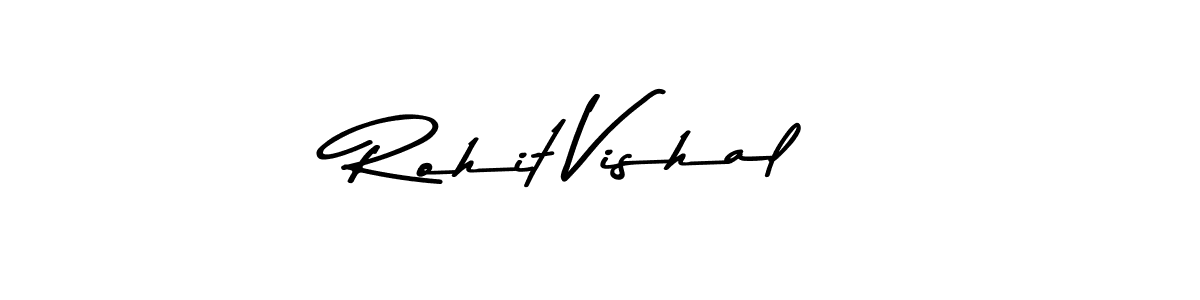 Here are the top 10 professional signature styles for the name Rohit Vishal. These are the best autograph styles you can use for your name. Rohit Vishal signature style 9 images and pictures png